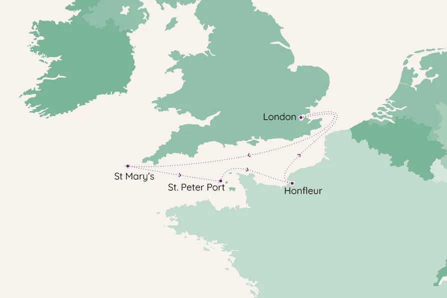 A12817 route map