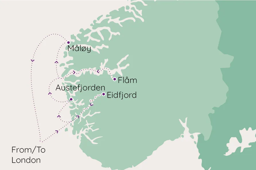 A12819 route map
