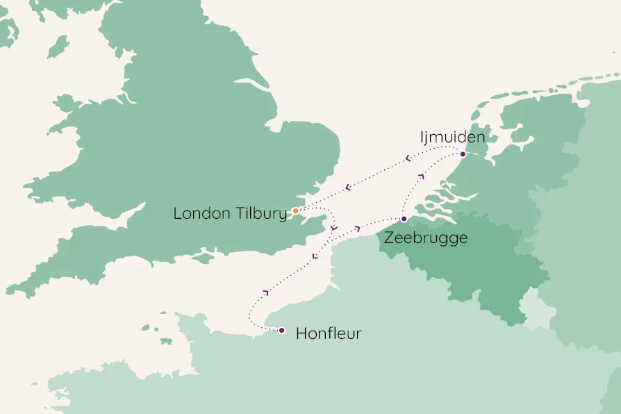 A22636 route map