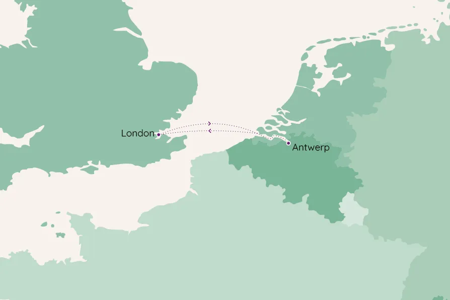 A22830 route map