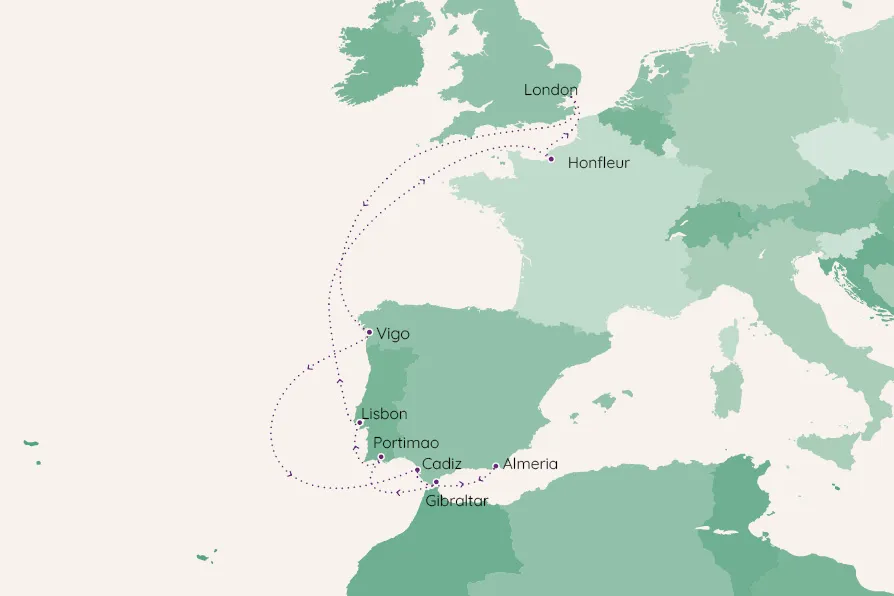 A12712 route map