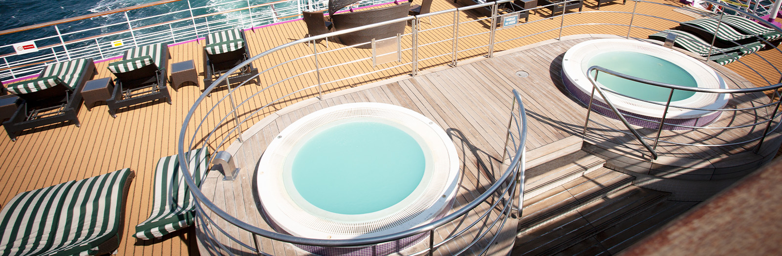 Hot tubs on board Ambience