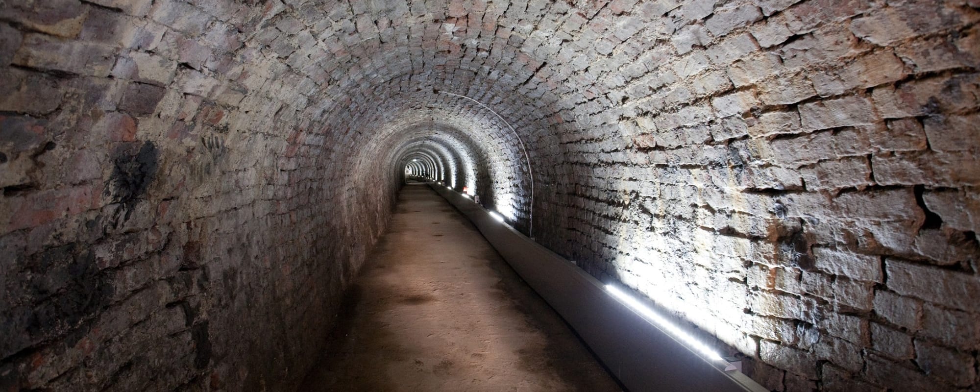 Inside the Victoria Tunnel, Newcastle