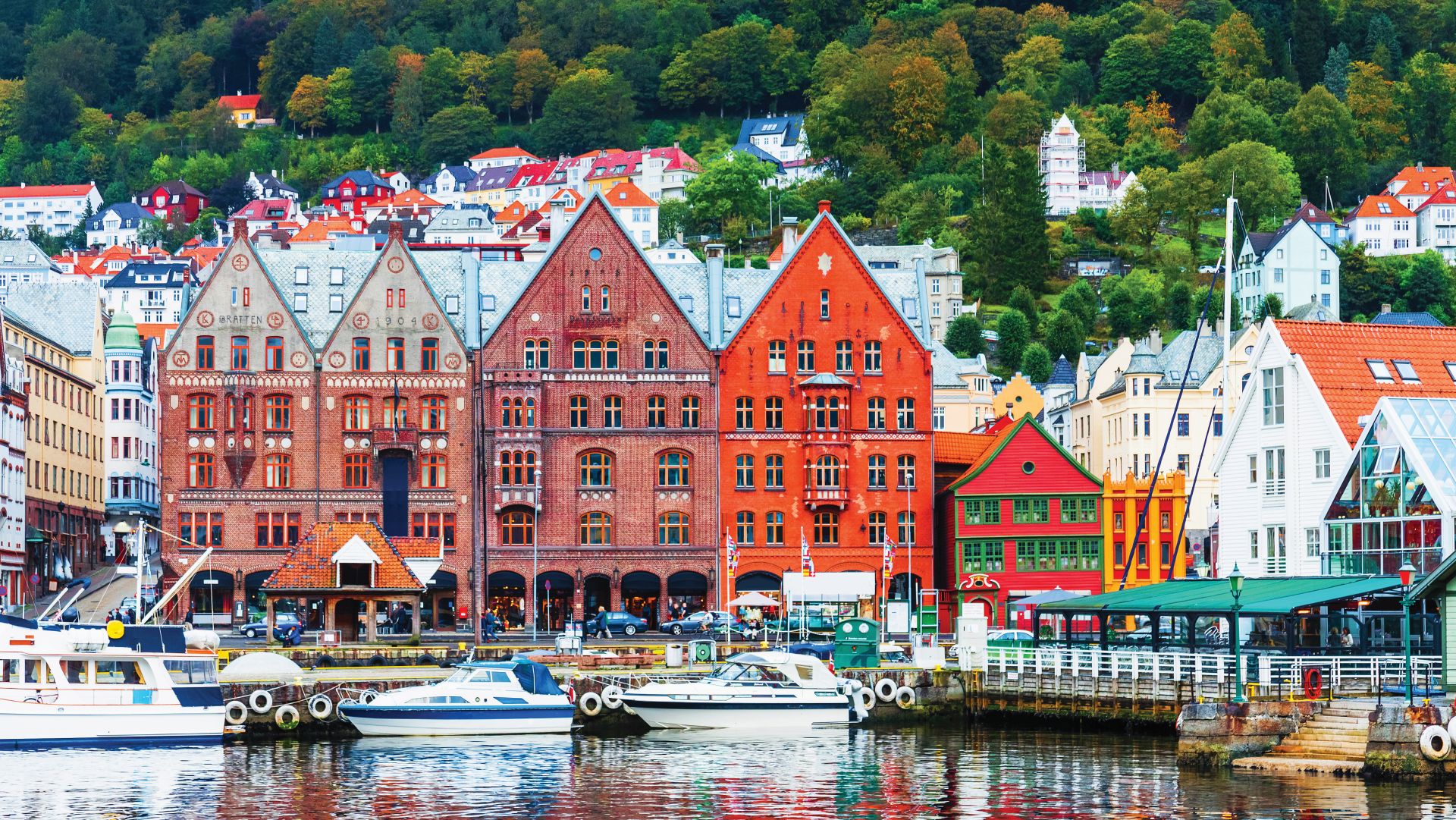 Old Town Pier, Bryggen, Bergen, Norway
