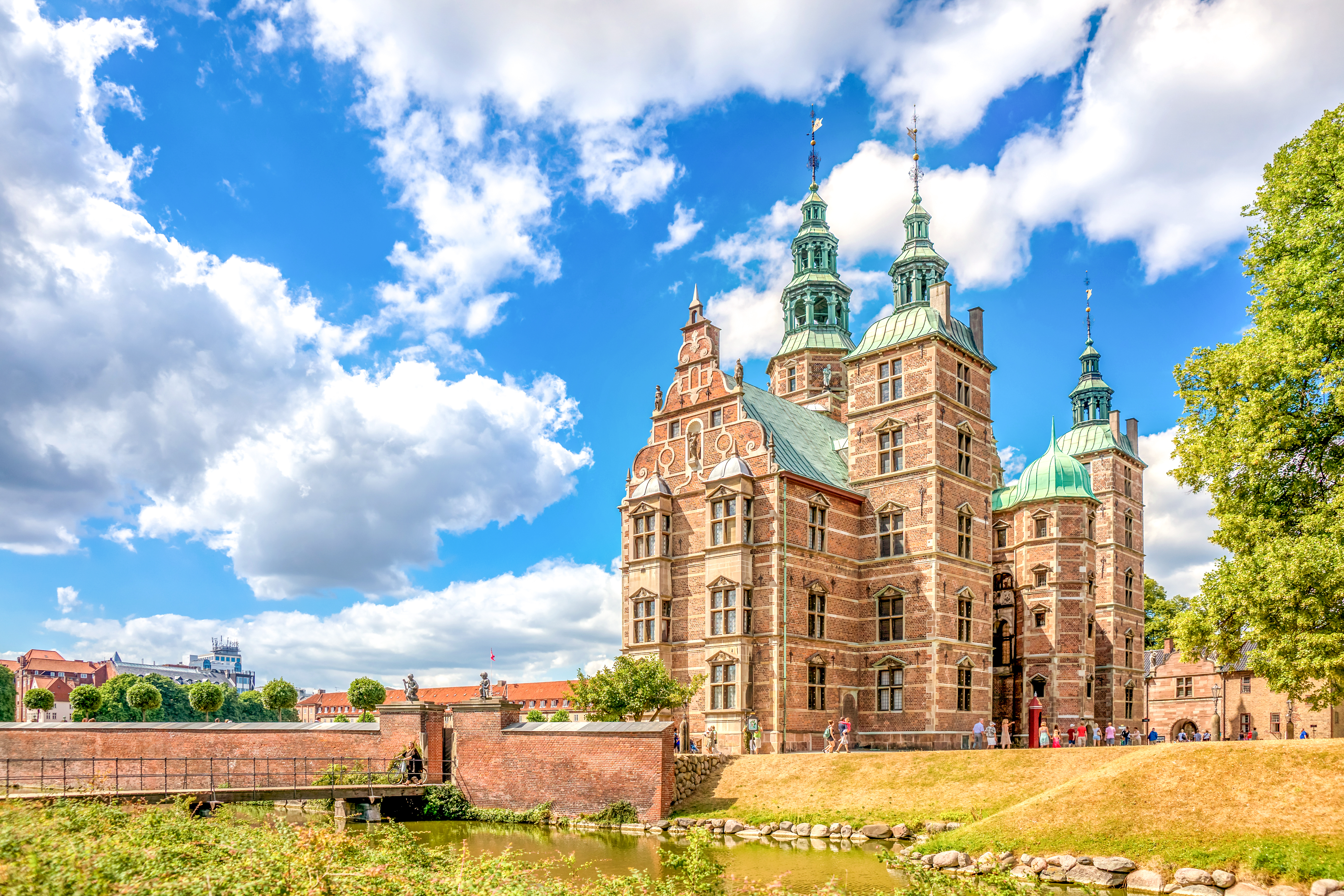 Rosenborg Castle, Copenhagen in Denmark